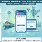 Download Form 16 from Railway HRMS